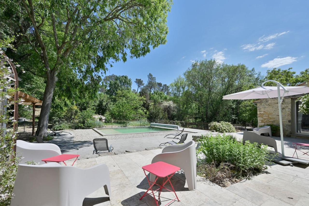 Mas Arguin - Charmante Maison Avec Piscine Barjac  Extérieur photo
